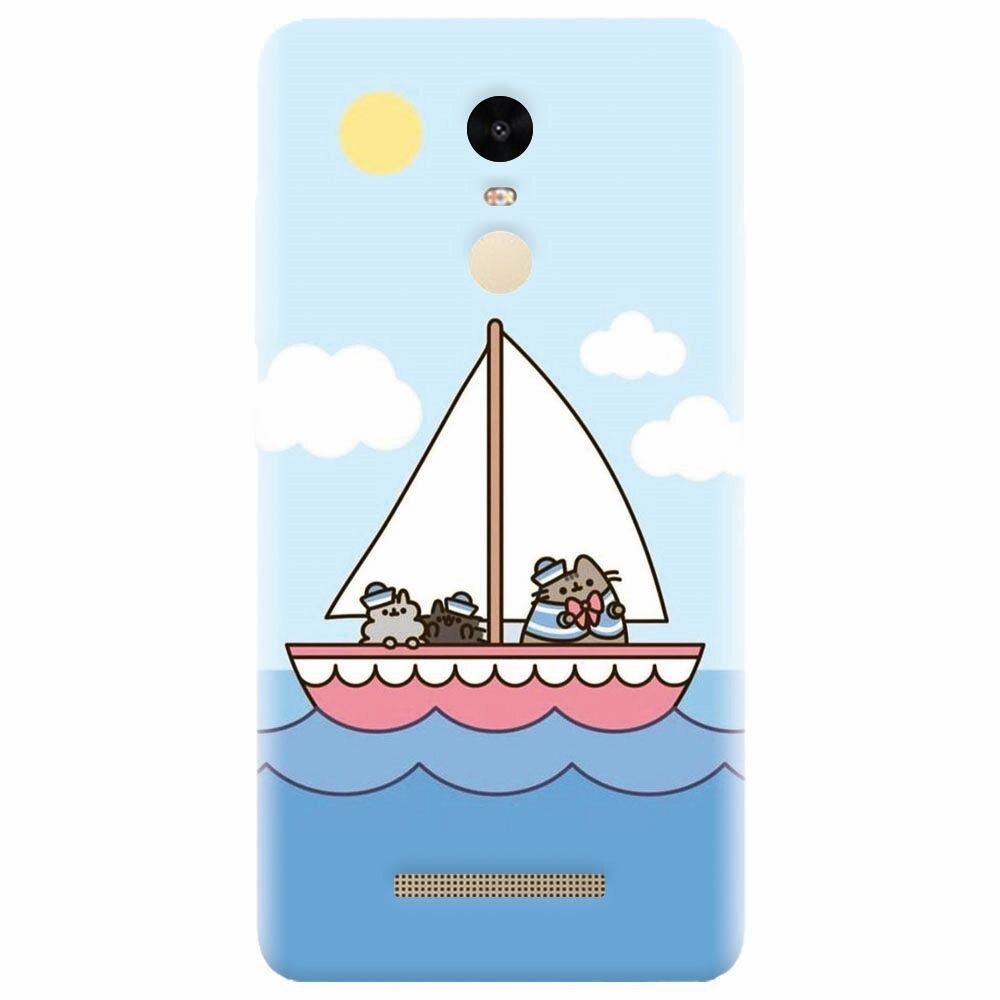 Husa silicon pentru Xiaomi Redmi Note 3, Happy Sailors