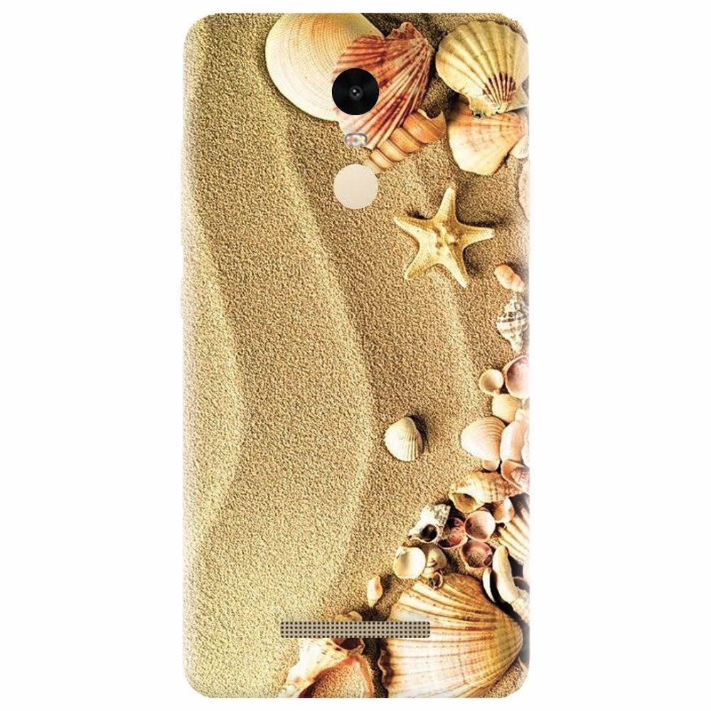 Husa silicon pentru Xiaomi Redmi Note 3, Beach Sand Gold