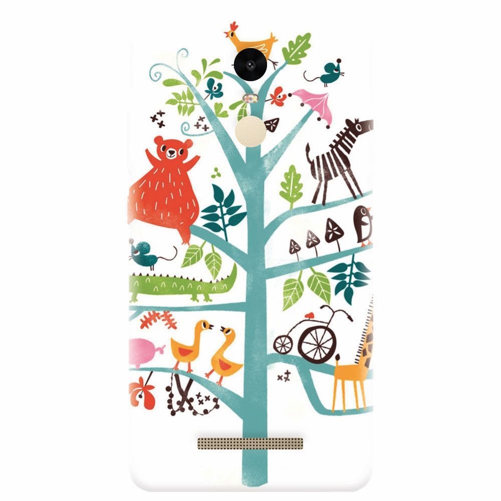 Husa silicon pentru Xiaomi Redmi Note 3, Tree