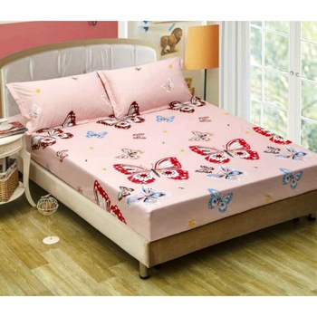 Husa de pat + 2 fete de perne - saltea 180x200 - pat 2 persoane - hb-21 Husa de pat + 2 fete de perne - saltea 180x200 - pat 2 persoane - hb-21