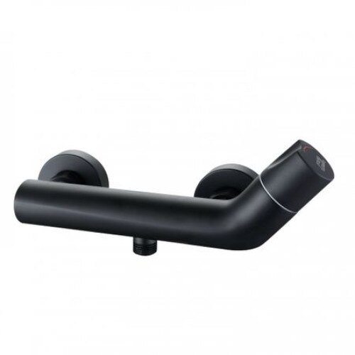 Baterie dus CasaBlanca,LIRA negru mat,Lini ergonomice,Cartus ceramic