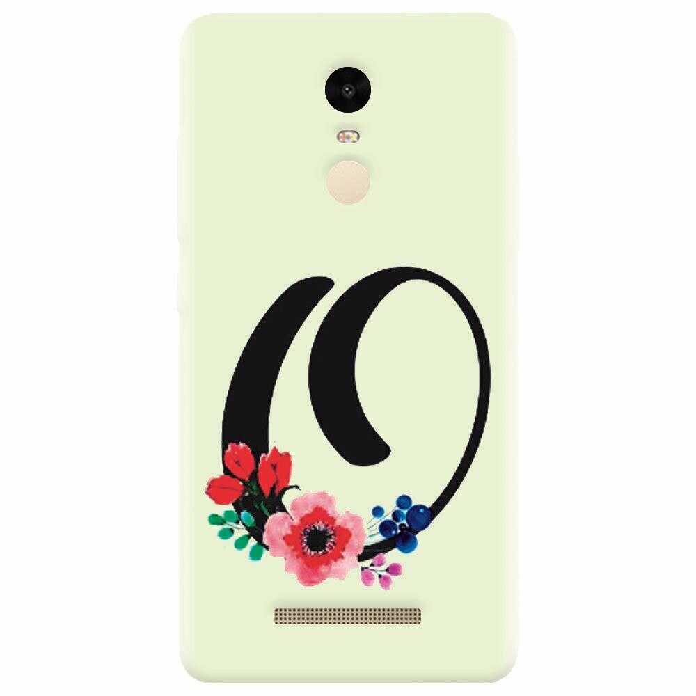 Husa silicon pentru Xiaomi Redmi Note 3, Litera O