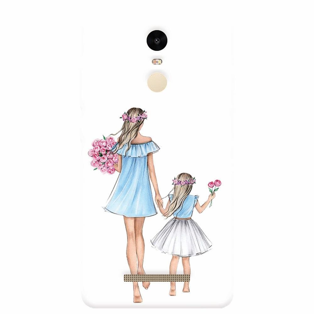 Husa silicon pentru Xiaomi Redmi Note 3, Mom's Princess