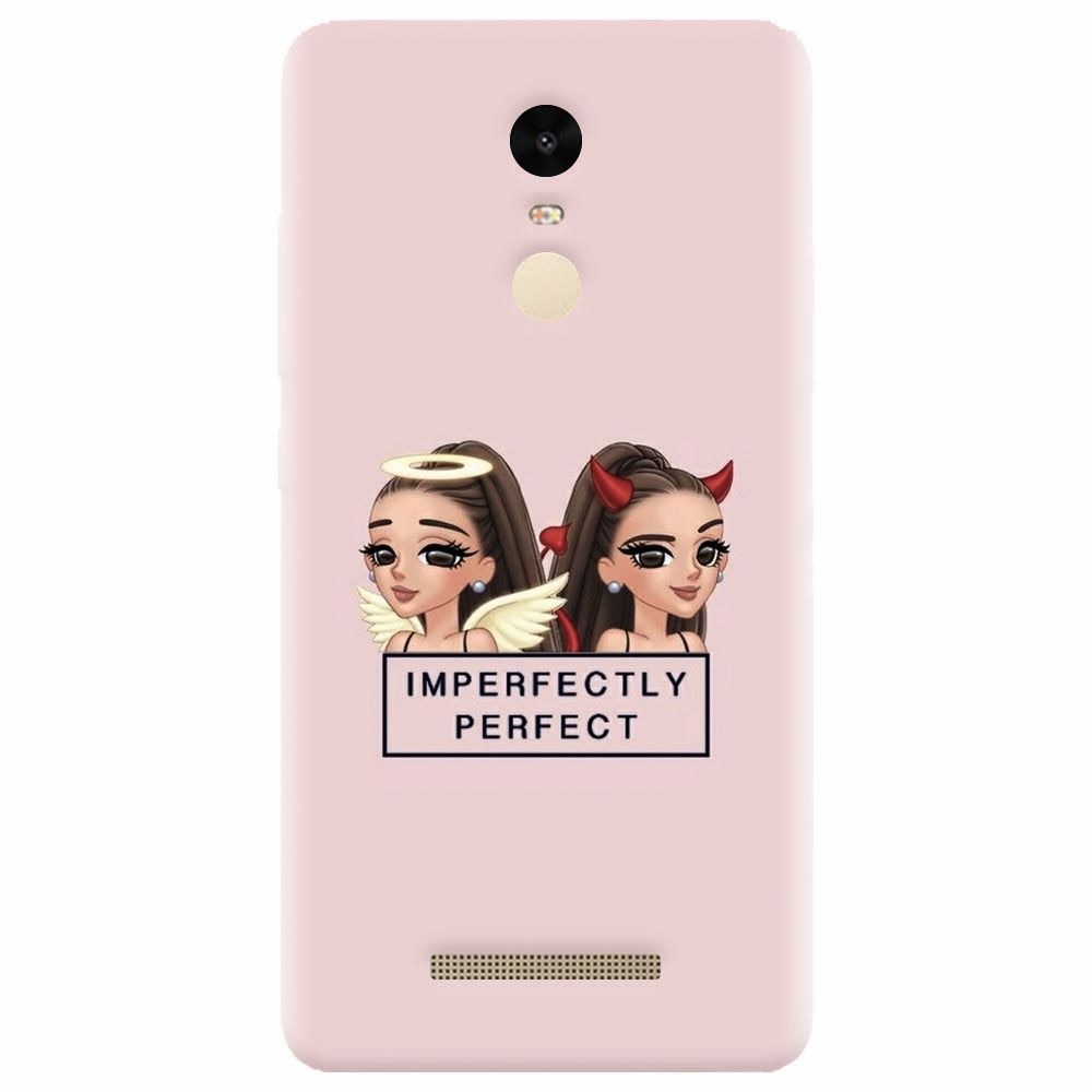 Husa silicon pentru Xiaomi Redmi Note 3, Imperfectly Perfect Pink