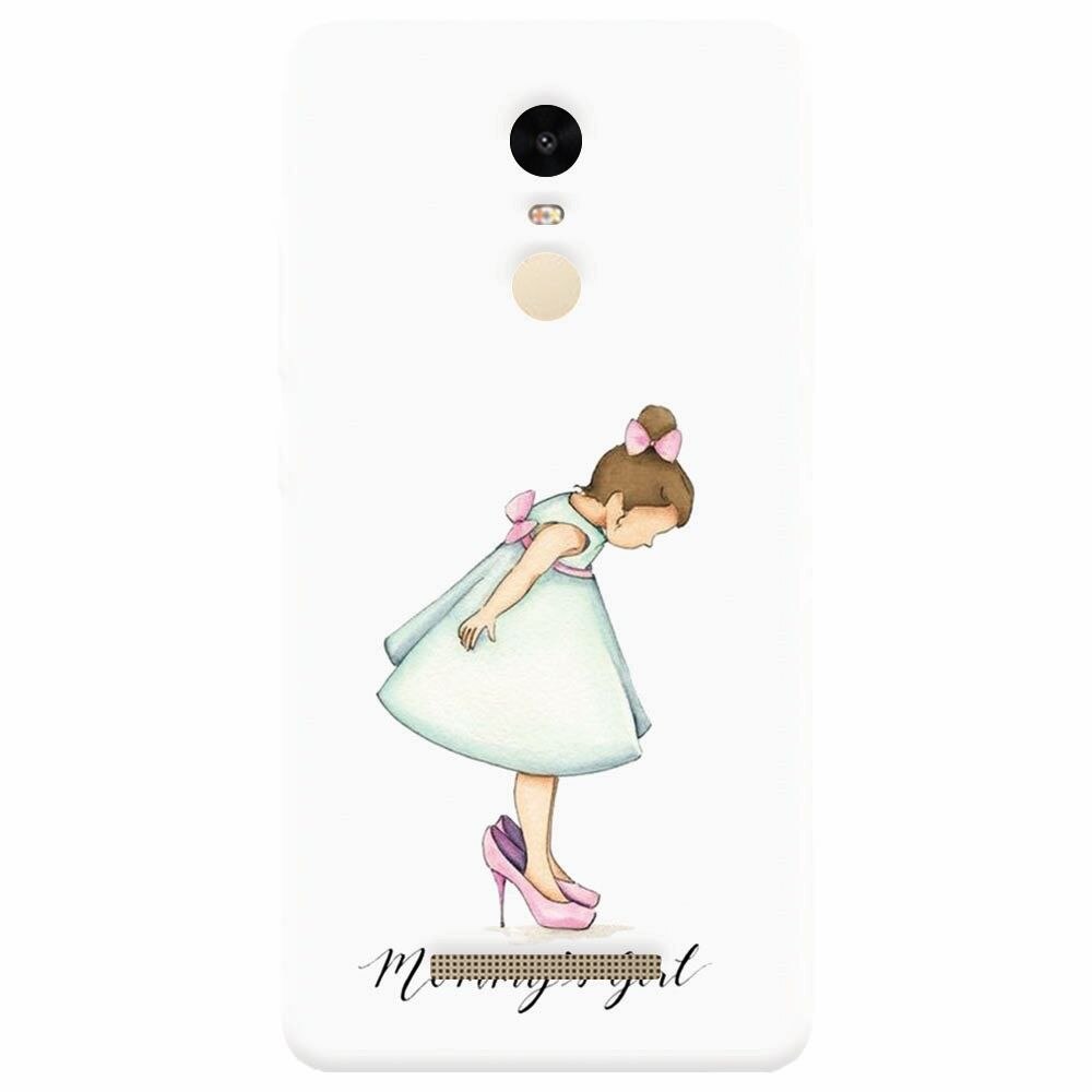 Husa silicon pentru Xiaomi Redmi Note 3, Mommy's Girl