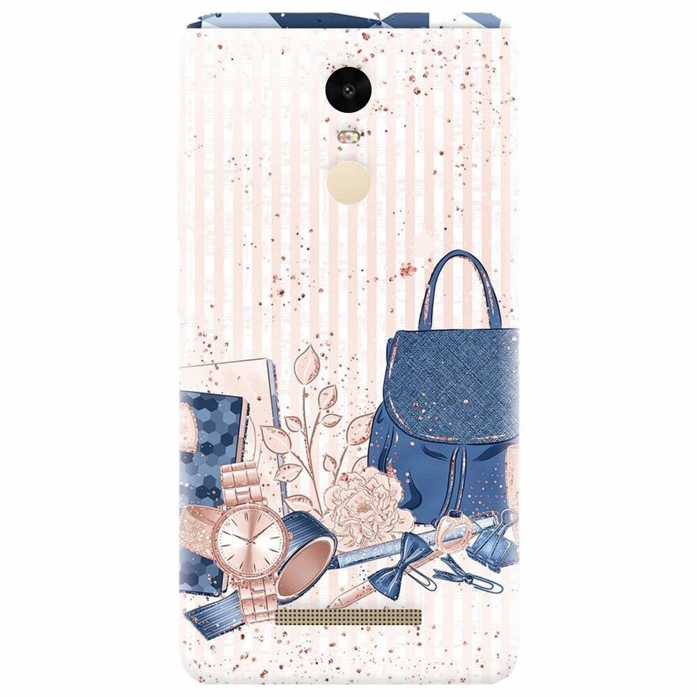 Husa silicon pentru Xiaomi Redmi Note 3, Girl Accesories
