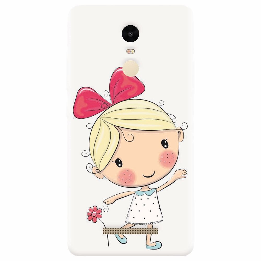 Husa silicon pentru Xiaomi Redmi Note 3, Fetita