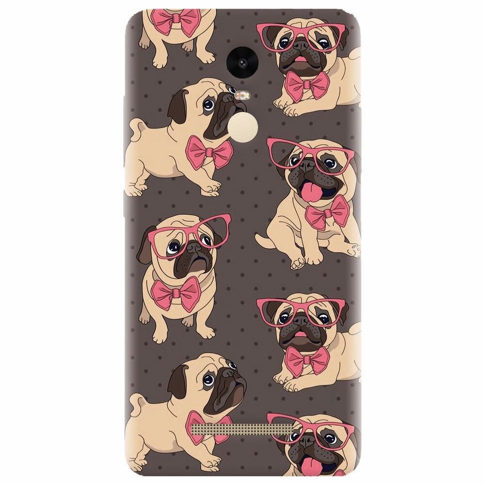 Husa silicon pentru Xiaomi Redmi Note 3, Pretty Puppy