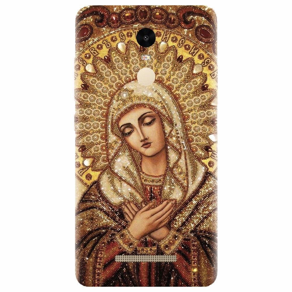 Husa silicon pentru Xiaomi Redmi Note 3, Maica Domnului