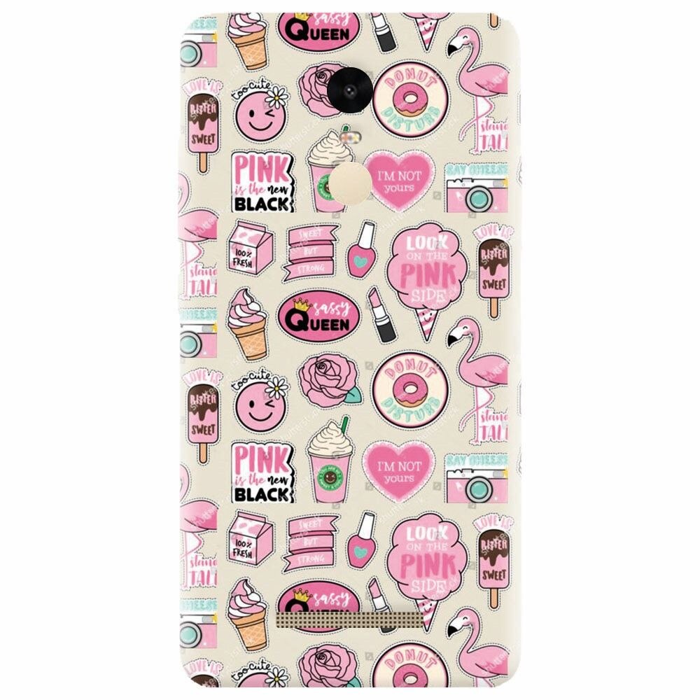 Husa silicon pentru Xiaomi Redmi Note 3, Sassy Queen