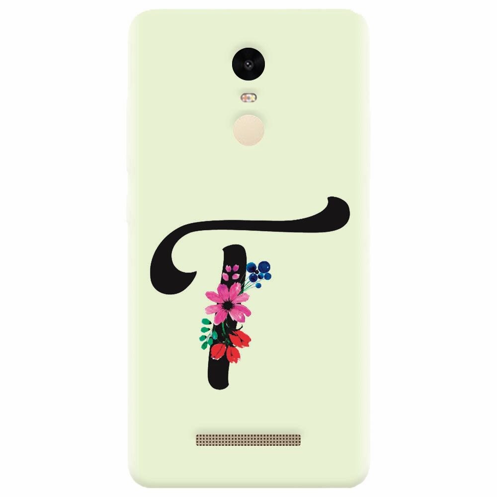 Husa silicon pentru Xiaomi Redmi Note 3, Litera T