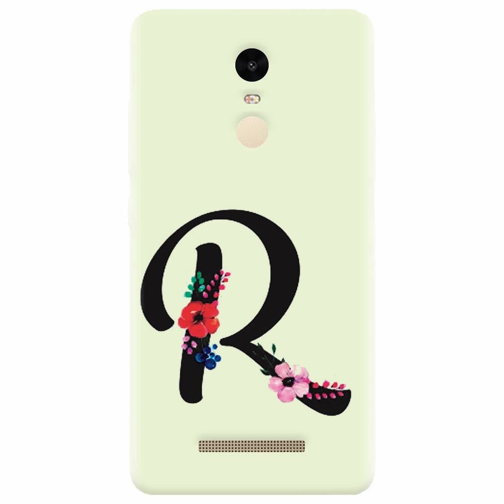 Husa silicon pentru Xiaomi Redmi Note 3, Litera R