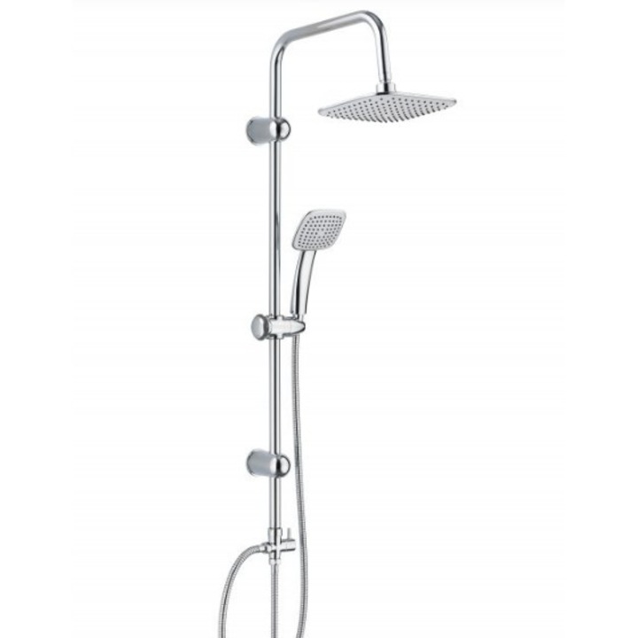 CasaBlanca Quadro Zuhanyoszlop, falra rögzíthető, fix és állítható, DQD41