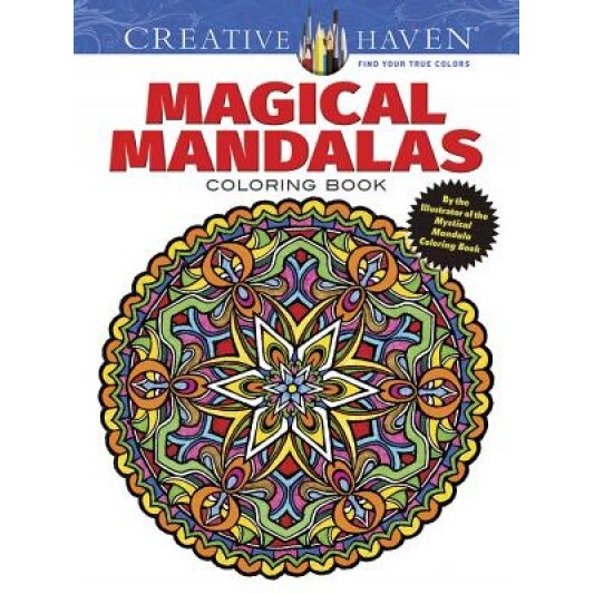 Creative Haven Magical Mandalas Coloring Book: By the Illustrator of the Mystical Mandala Coloring Book, Alberta Hutchinson (Author)