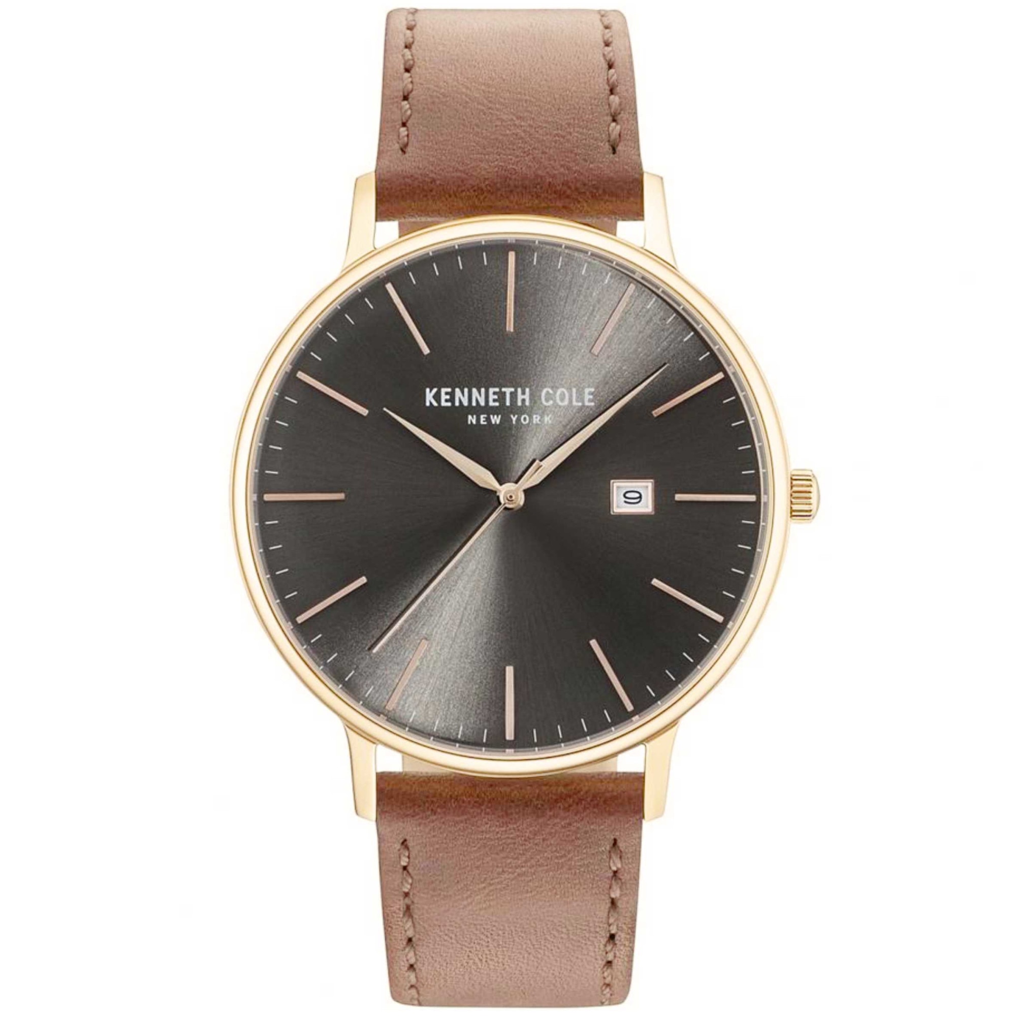 Ceas barbatesc Kenneth Cole NY Classic Brown/Rose Gold KC15059008