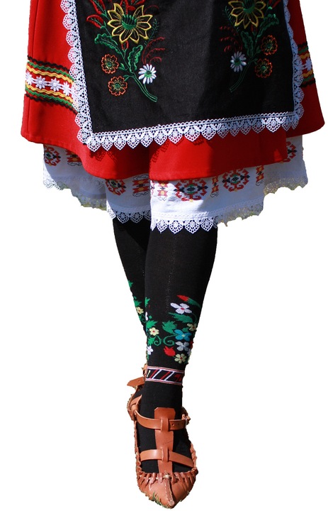 Чорапи Българка, с Фолклорни Мотиви, Модел 108