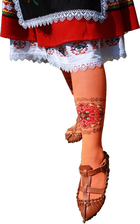 Чорапи Българка, с Фолклорни Мотиви, Модел 114