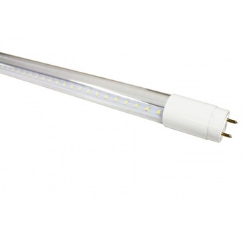 Tub LED Transparent, T8, 18W=36W, 6400K, lumina rece, 2160lm, 1198 mm Tub LED Transparent, T8, 18W=36W, 6400K, lumina rece, 2160lm, 1198 mm