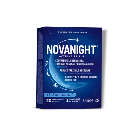 Supliment Alimentar Novanight Pentru Un Somn De Calitate Emag Ro
