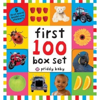 First 100 PB Box Set (5 Books): (First 100 Words; First 100 Animals; First 100 Trucks and Things That Go; First 100 Numbers; First 100 Colors, ABC, Nu, Roger Priddy (Author) First 100 PB Box Set (5 Books): (First 100 Words; First 100 Animals; First 100 Trucks and Things That Go; First 100 Numbers; First 100 Colors, ABC, Nu, Roger Priddy (Author)