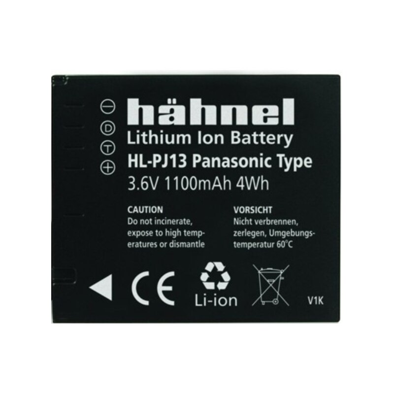 Acumulator Li-Ion Hahnel HL-PJ13 tip Panasonic DMW-BCJ13 (3.6V 1100mAh 4Wh)