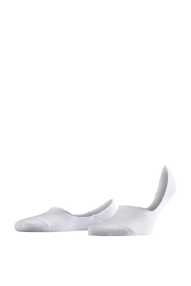 Sosete invizibile FALKE Step, marimea 39-40, bumbac, anti-alunecare, alb