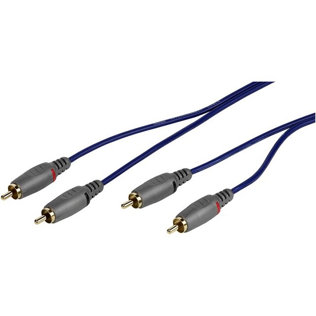 Cablu audio, 2xRCA, 5m, Vivanco