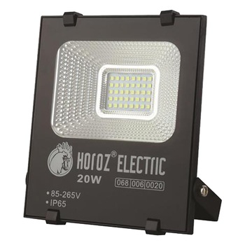 Proiector LED Horoz Leopar, 20W (160W), 1700 lm, A++, IP65, 6400K Proiector LED Horoz Leopar, 20W (160W), 1700 lm, A++, IP65, 6400K