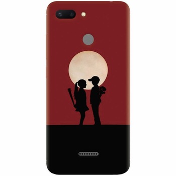 Husa silicon pentru Xiaomi Redmi 6, Boy Girl Love Story Husa silicon pentru Xiaomi Redmi 6, Boy Girl Love Story
