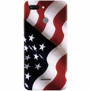 Husa silicon pentru Xiaomi Redmi 6, American Husa silicon pentru Xiaomi Redmi 6, American