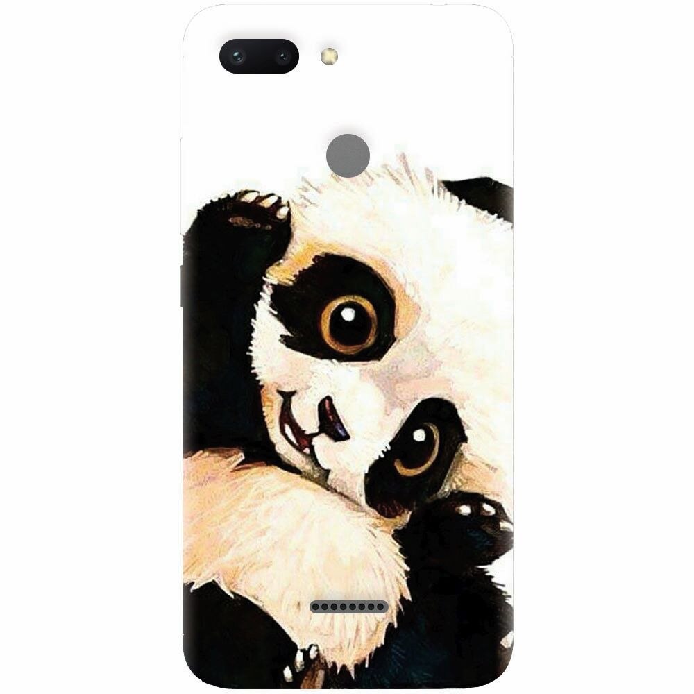 Husa silicon pentru Xiaomi Redmi 6, Baby Panda 002