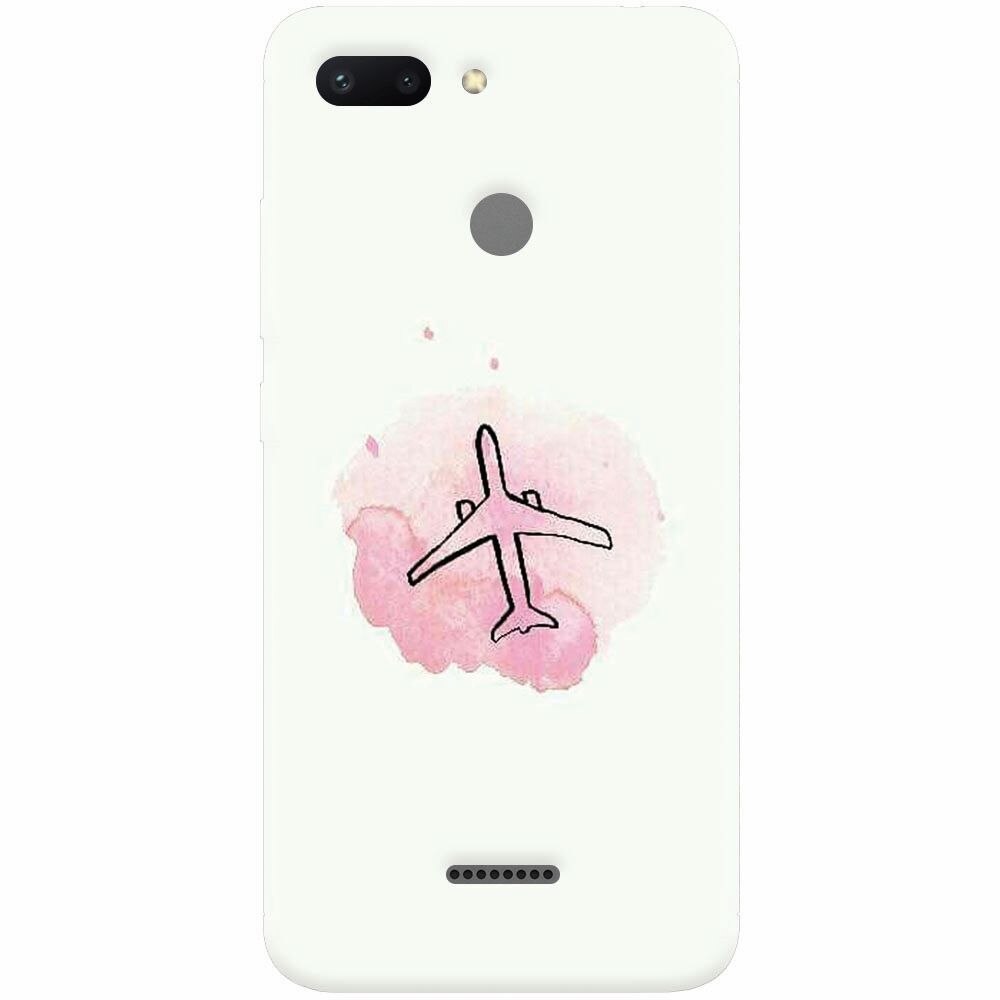 Husa silicon pentru Xiaomi Redmi 6, Airplain