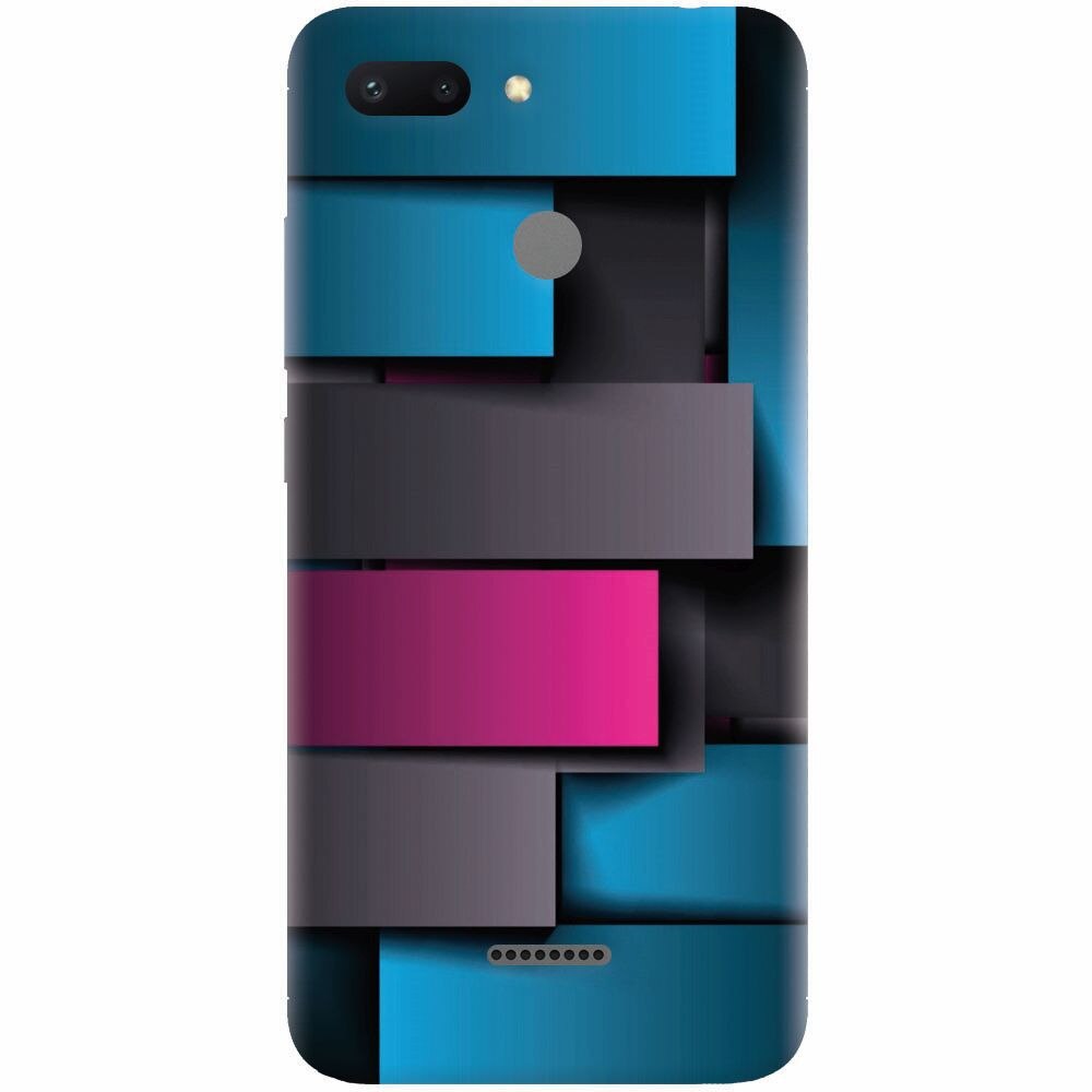 Husa silicon pentru Xiaomi Redmi 6, Cool Abstract