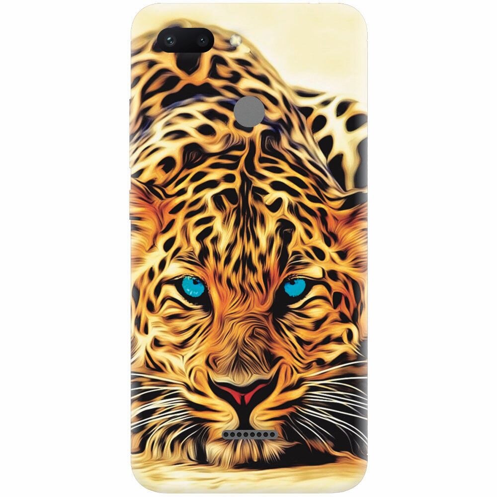 Husa silicon pentru Xiaomi Redmi 6, Animal Tiger