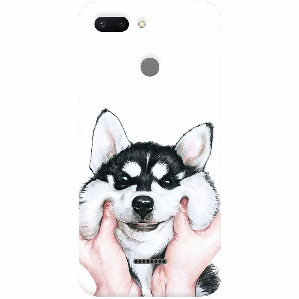 Husa silicon pentru Xiaomi Redmi 6, Cute Dog 1