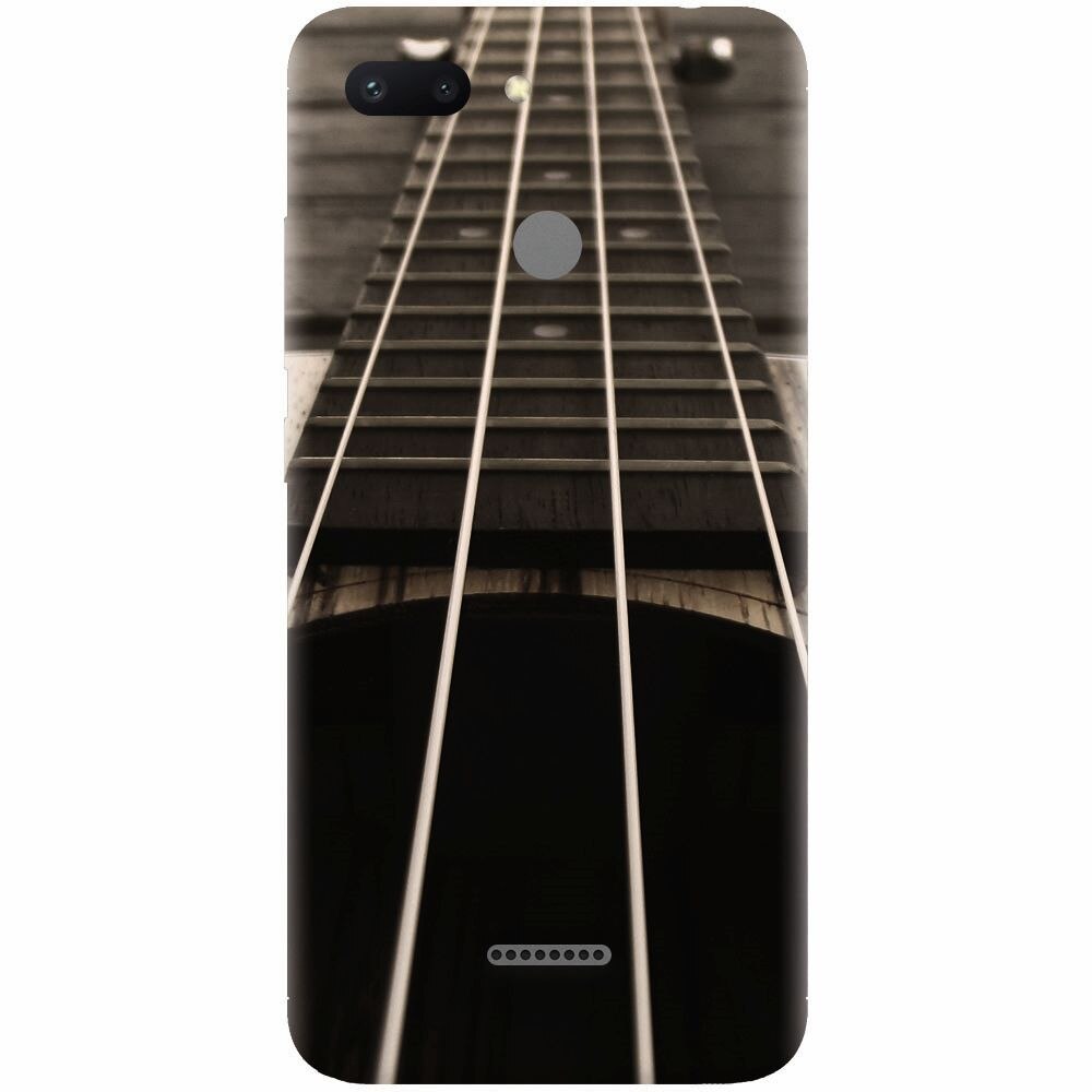 Husa silicon pentru Xiaomi Redmi 6, Bass Guitar