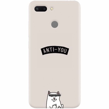 Husa silicon pentru Xiaomi Redmi 6, Anti You Husa silicon pentru Xiaomi Redmi 6, Anti You