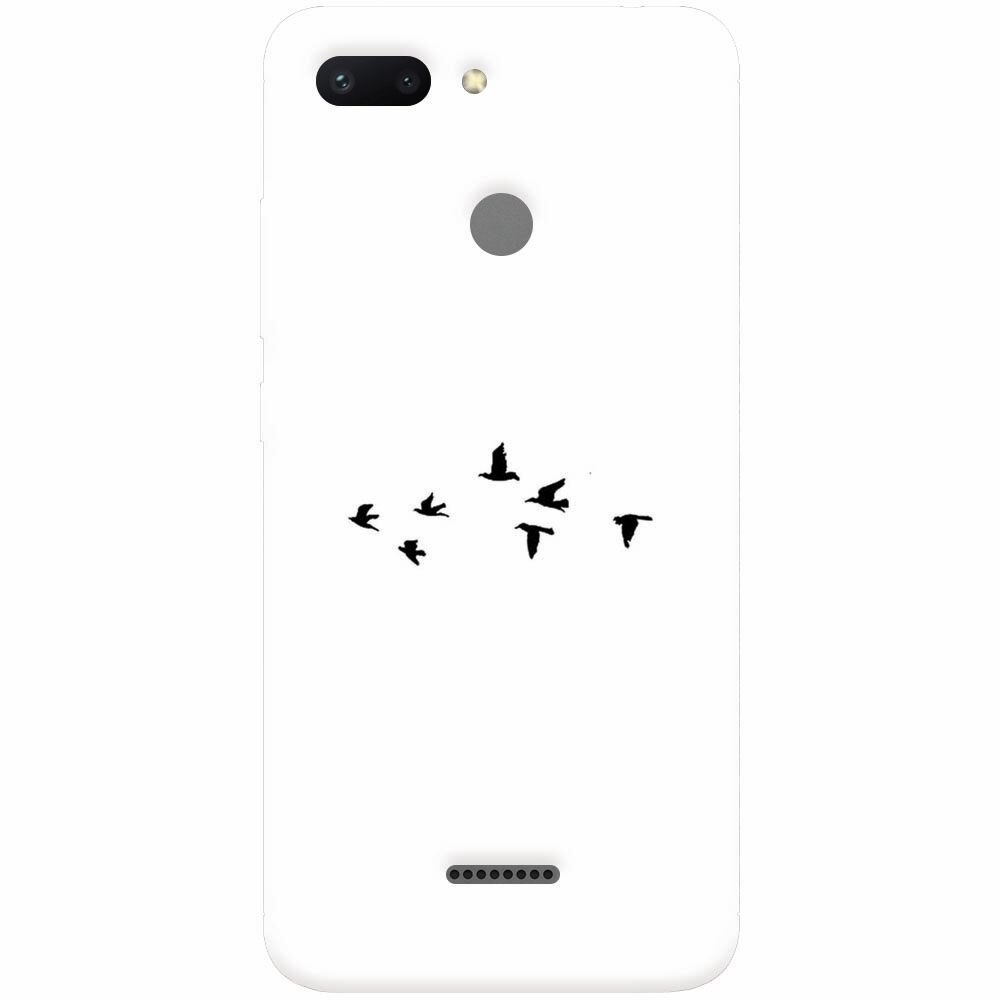 Husa silicon pentru Xiaomi Redmi 6, Birds
