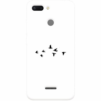 Husa silicon pentru Xiaomi Redmi 6, Birds Husa silicon pentru Xiaomi Redmi 6, Birds