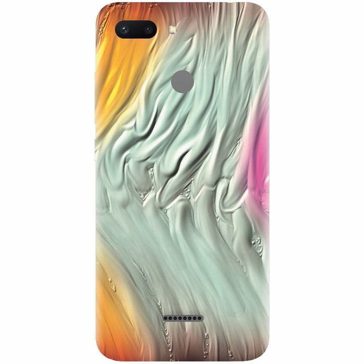 Husa silicon pentru Xiaomi Redmi 6, Attractive Abstract Design