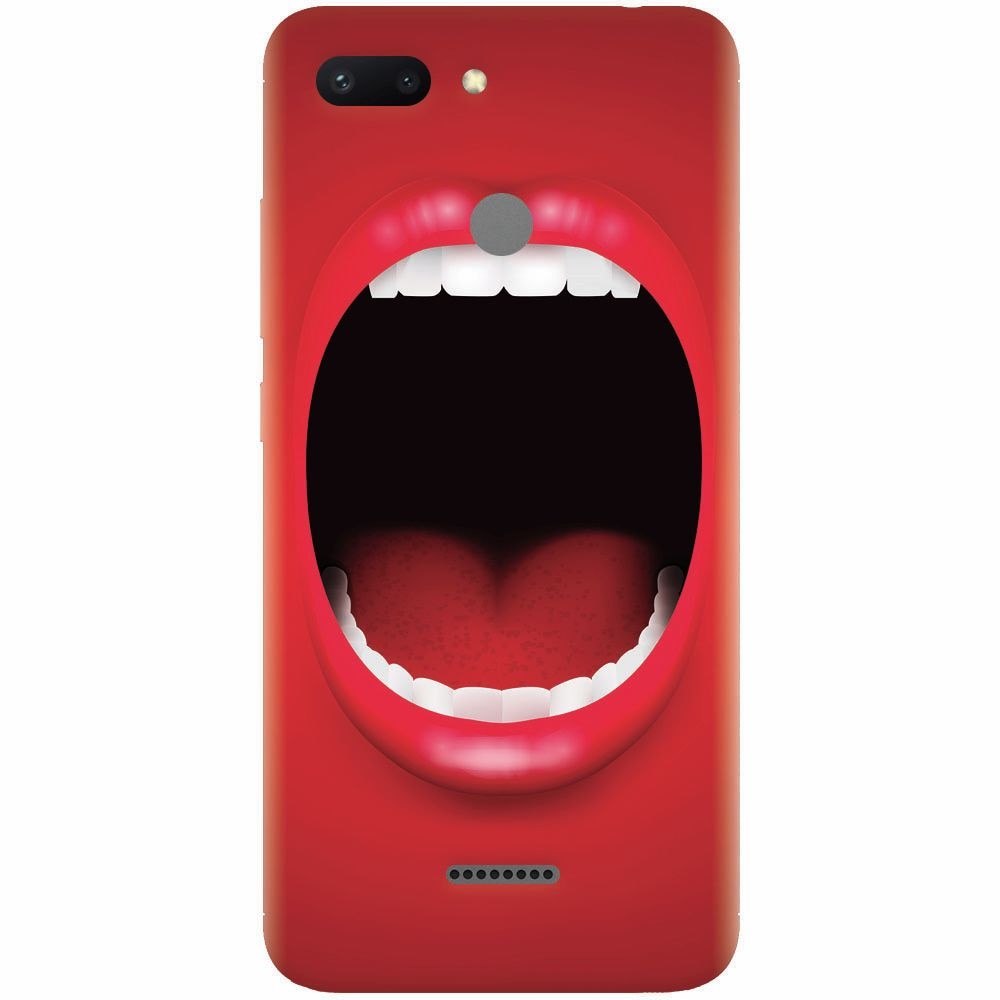 Husa silicon pentru Xiaomi Redmi 6, Big Mouth