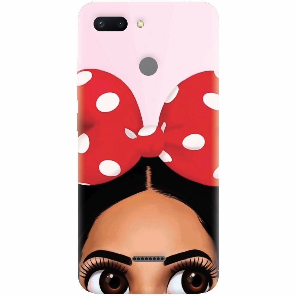 Husa silicon pentru Xiaomi Redmi 6, Anime Art Girl