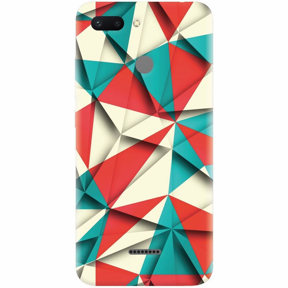 Husa silicon pentru Xiaomi Redmi 6, Abstract Vector