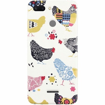 Husa silicon pentru Xiaomi Redmi 6, Chickens Husa silicon pentru Xiaomi Redmi 6, Chickens