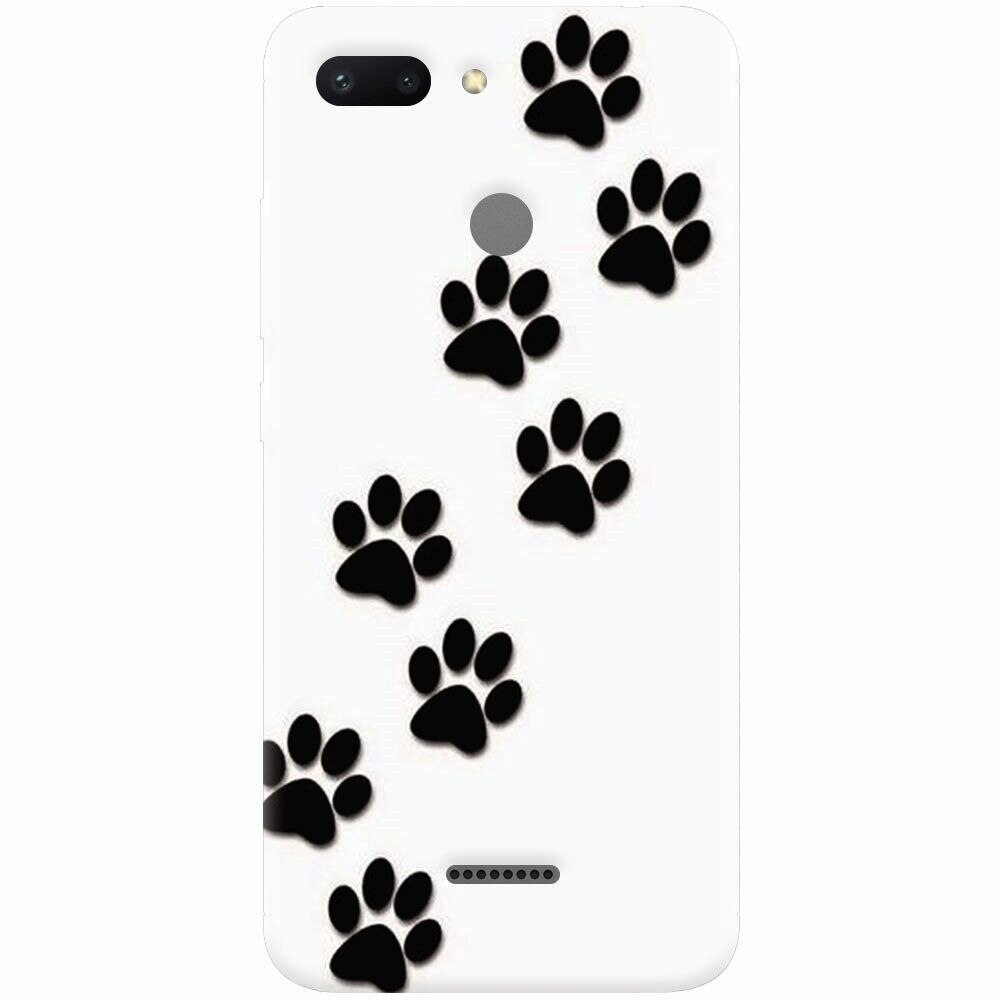 Husa silicon pentru Xiaomi Redmi 6, Dog Mark