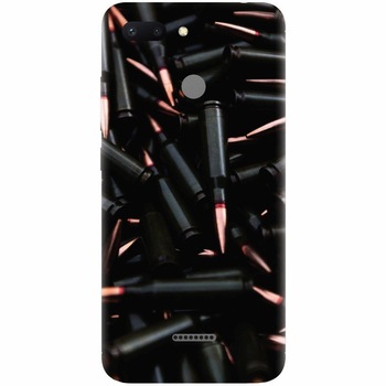 Husa silicon pentru Xiaomi Redmi 6, Ammunition Bullets Husa silicon pentru Xiaomi Redmi 6, Ammunition Bullets