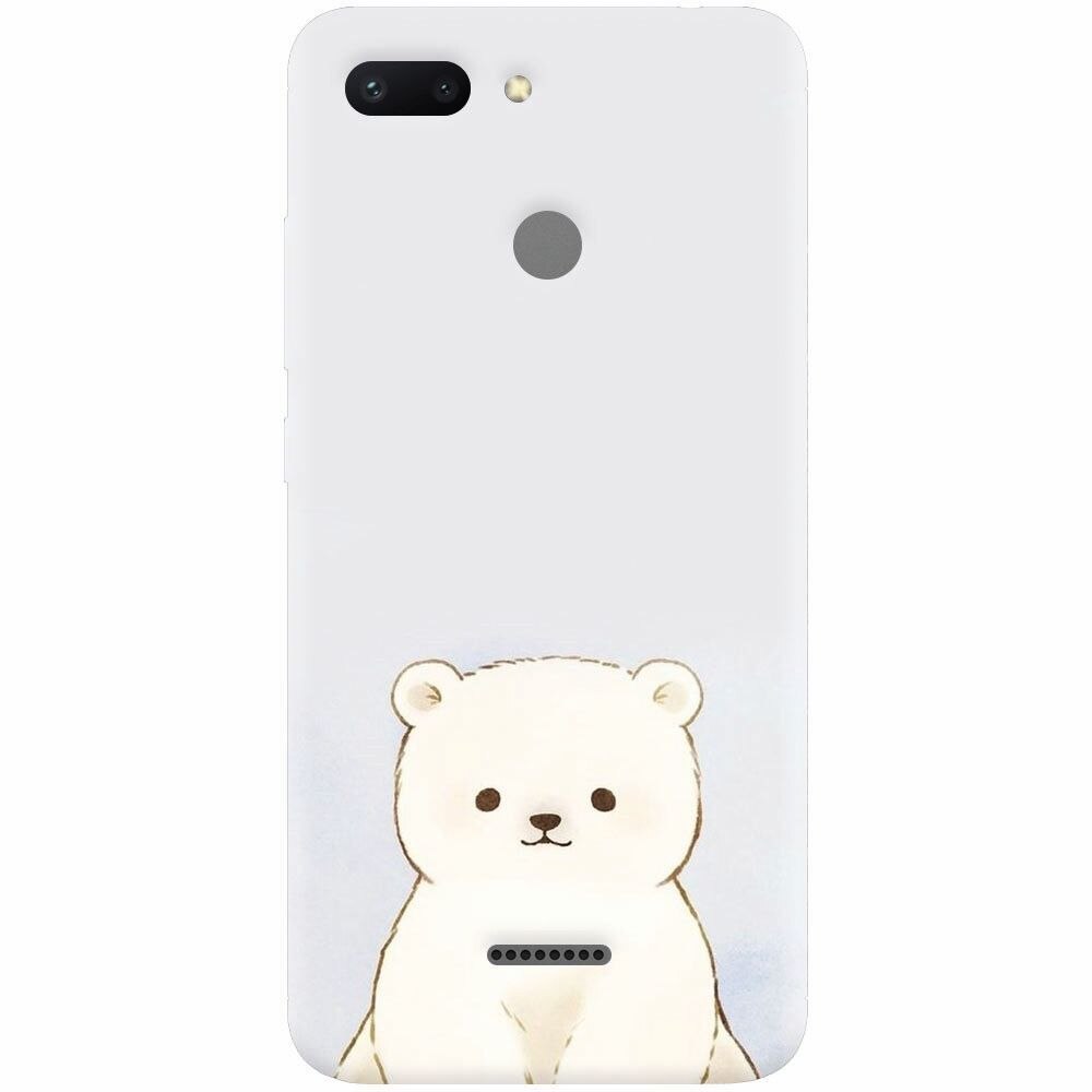Husa silicon pentru Xiaomi Redmi 6, Bear