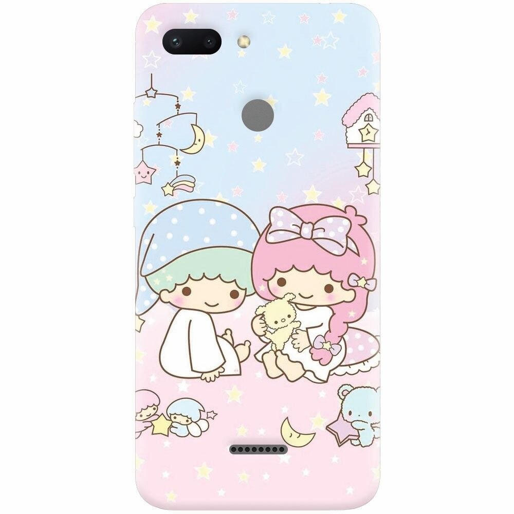Husa silicon pentru Xiaomi Redmi 6, Little Twins
