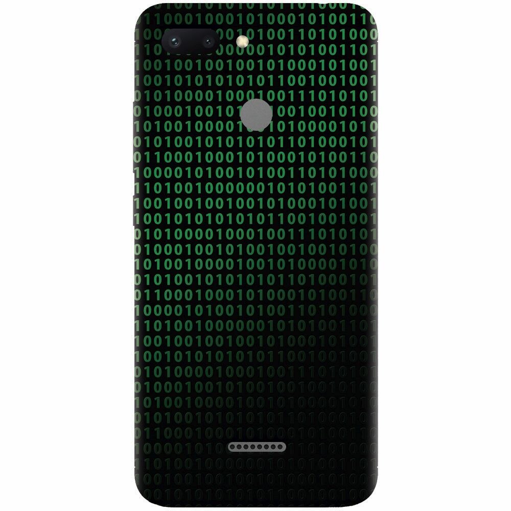 Husa silicon pentru Xiaomi Redmi 6, Binary Code