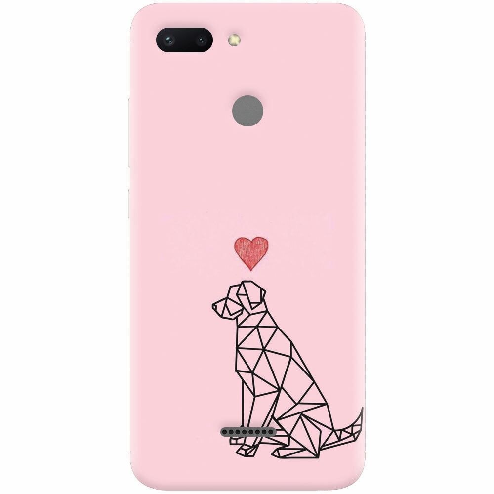 Husa silicon pentru Xiaomi Redmi 6, Love Dog